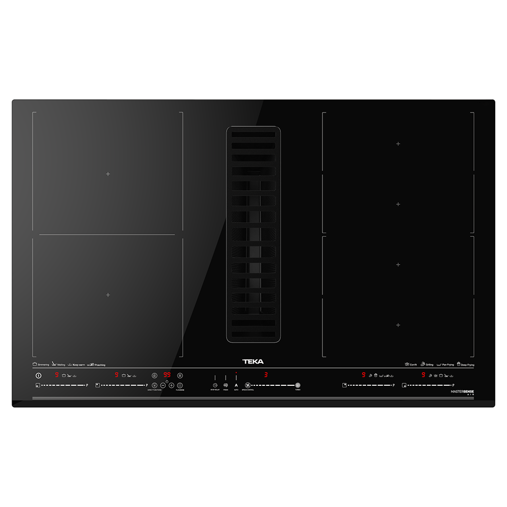 Teka AAF 87601 MST 80 cm induction hob with integrated downdraft hood, further view 2