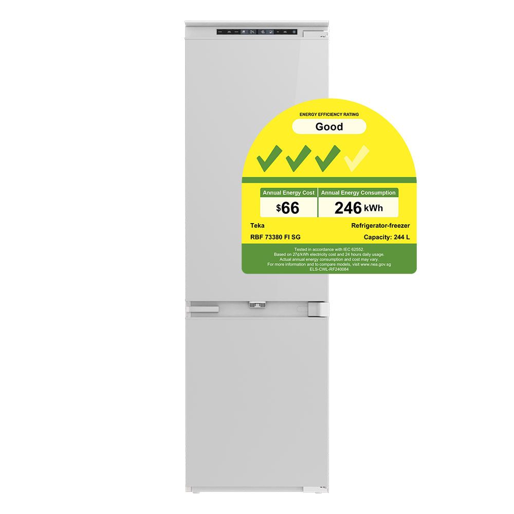 Teka RBF 73380 FI fully integrated no frost fridge freezer, further view 3