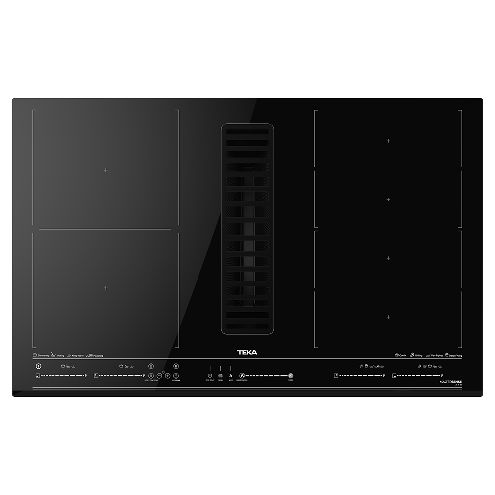 Teka AAF 87601 MST 80 cm induction hob with integrated downdraft hood, further view 3