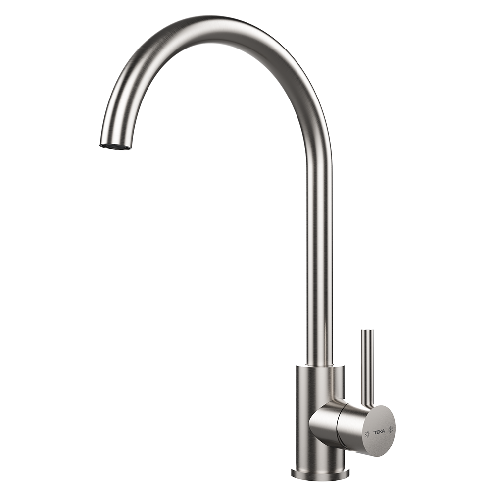 UNI 9310 XP Stainless steel single lever kitchen ECO tap