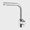 Teka ARK 938 single lever kitchen mixer tap with pull-out spray, single-hole deck mounting