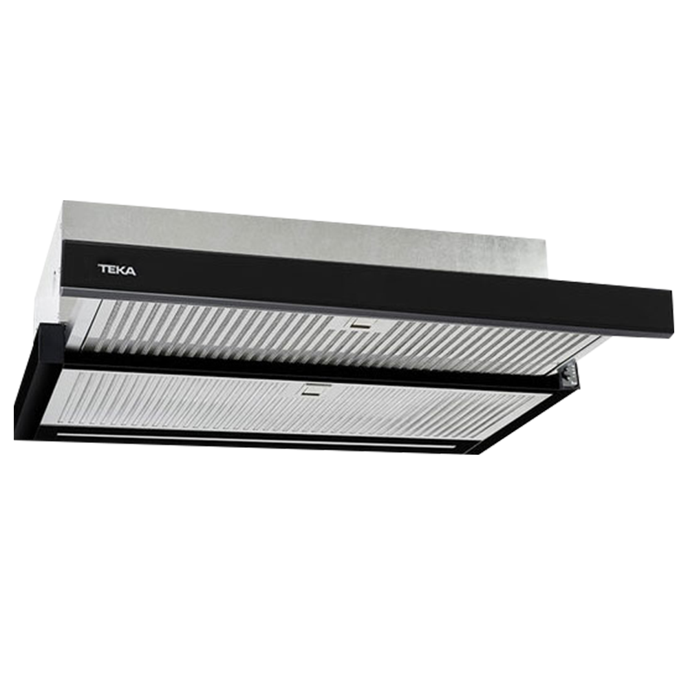 Teka CNL 6415 BK slimline telescopic pull-out cooker hood, further view 2