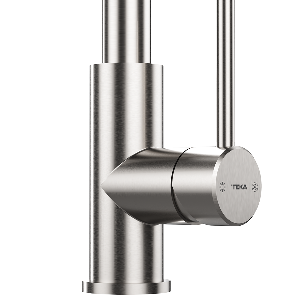 UNI 9331 XP Stainless steel single lever kitchen ECO tap