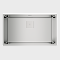 Teka FlexLinea RS15 71.40 single bowl stainless steel kitchen sink, 80 cm, three-way installation