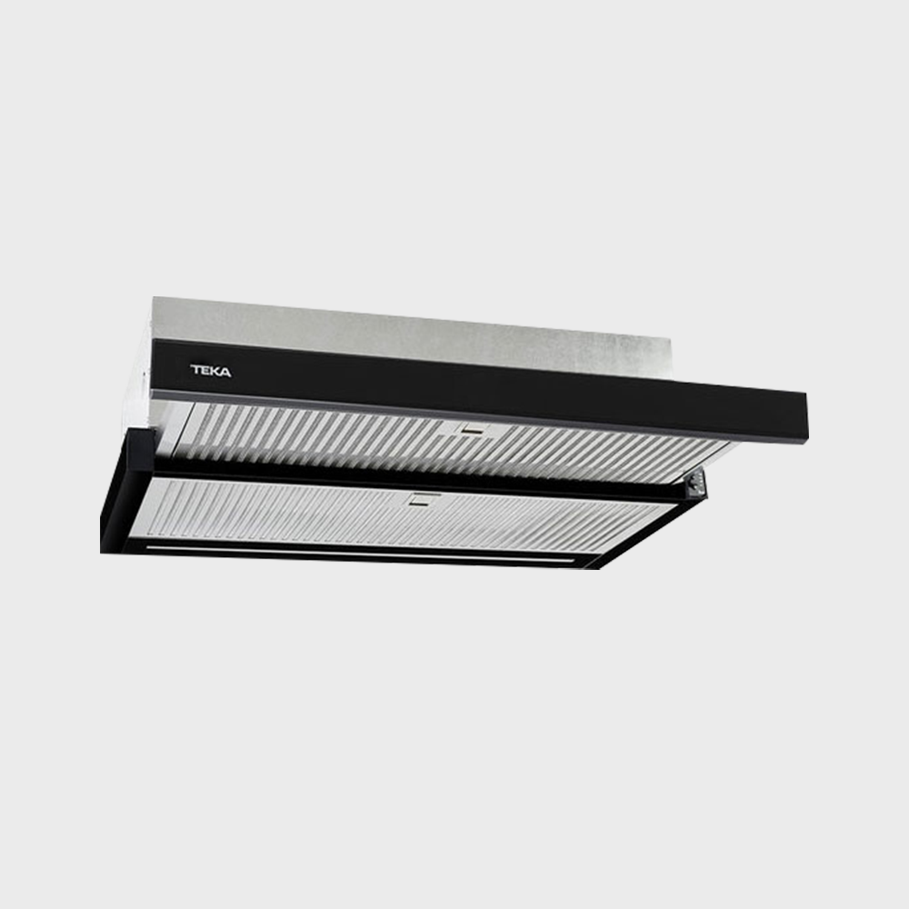 Teka CNL 6415 BK slimline telescopic pull-out cooker hood, 60 cm wide, 730 m³/h