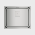 Teka FlexLinea RS15 50.40 single bowl stainless steel kitchen sink, 60 cm, three-way installation