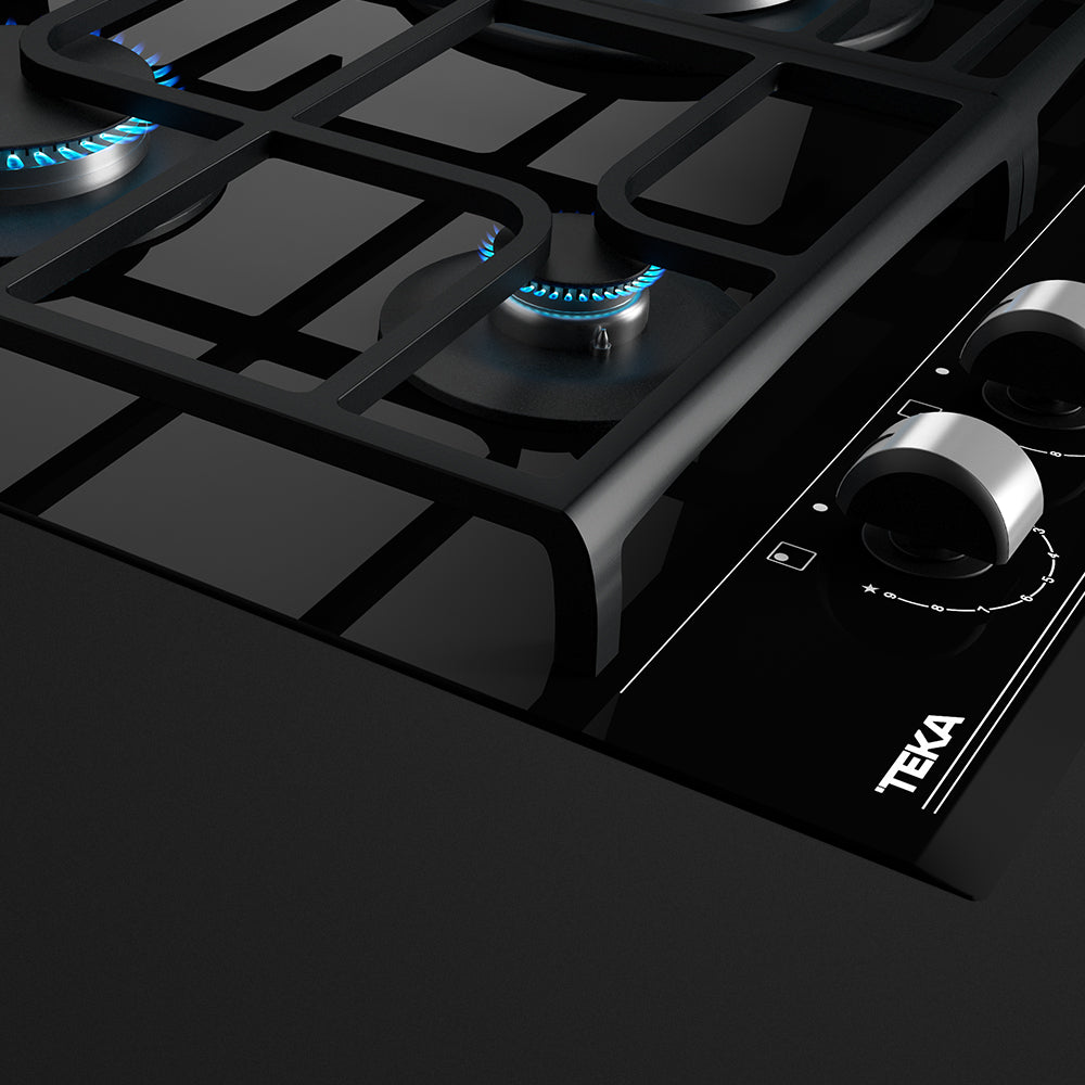 Teka GZC 63310 three-burner gas-on-glass hob, further view 5