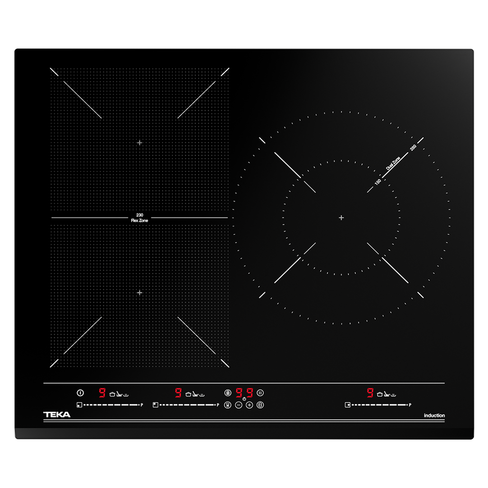 Teka IZF 65320 MSP BK induction hob in black, further view 2