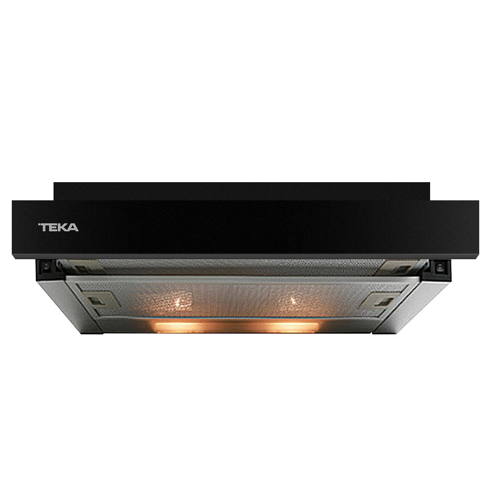 TLR2 62 BK 60cm slimline telescopic pull-out hood with