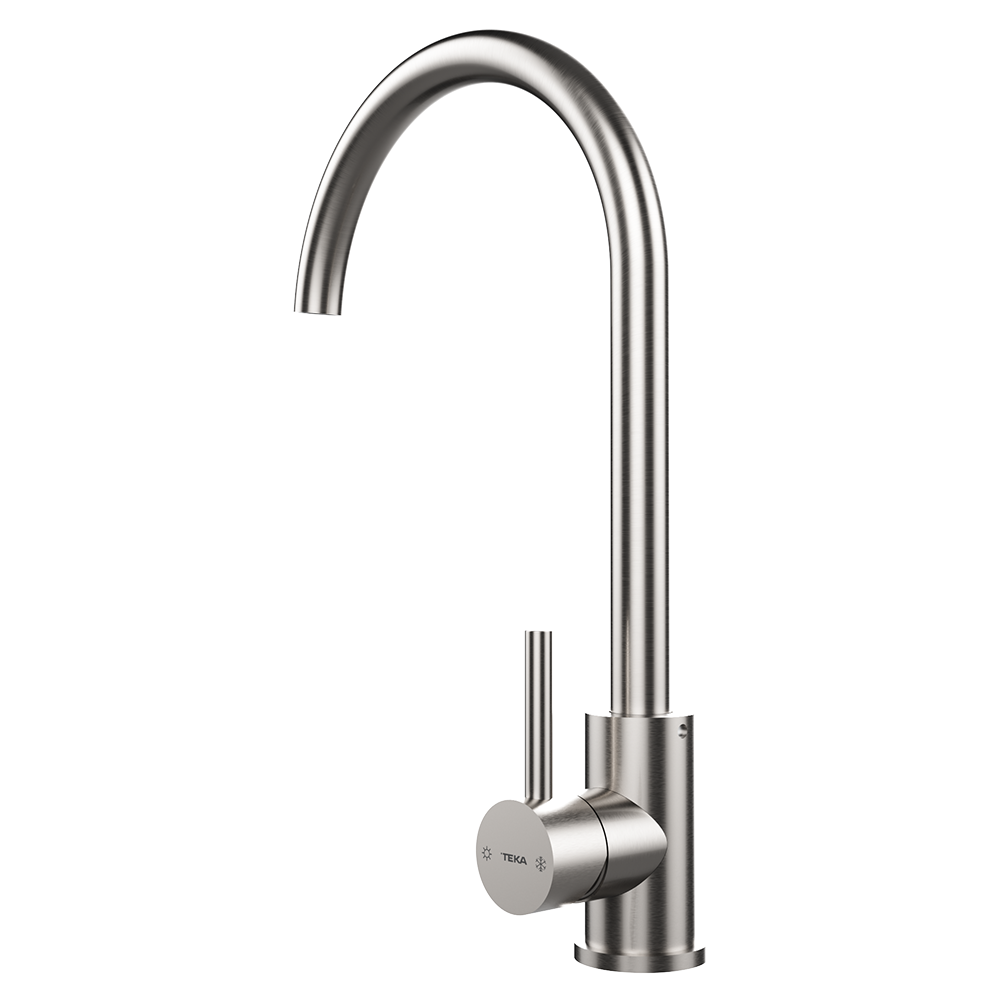 UNI 9310 XP Stainless steel single lever kitchen ECO tap