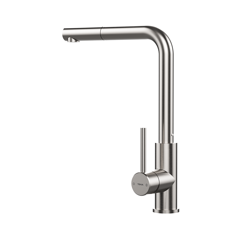 UNI 9331 XP Stainless steel single lever kitchen ECO tap