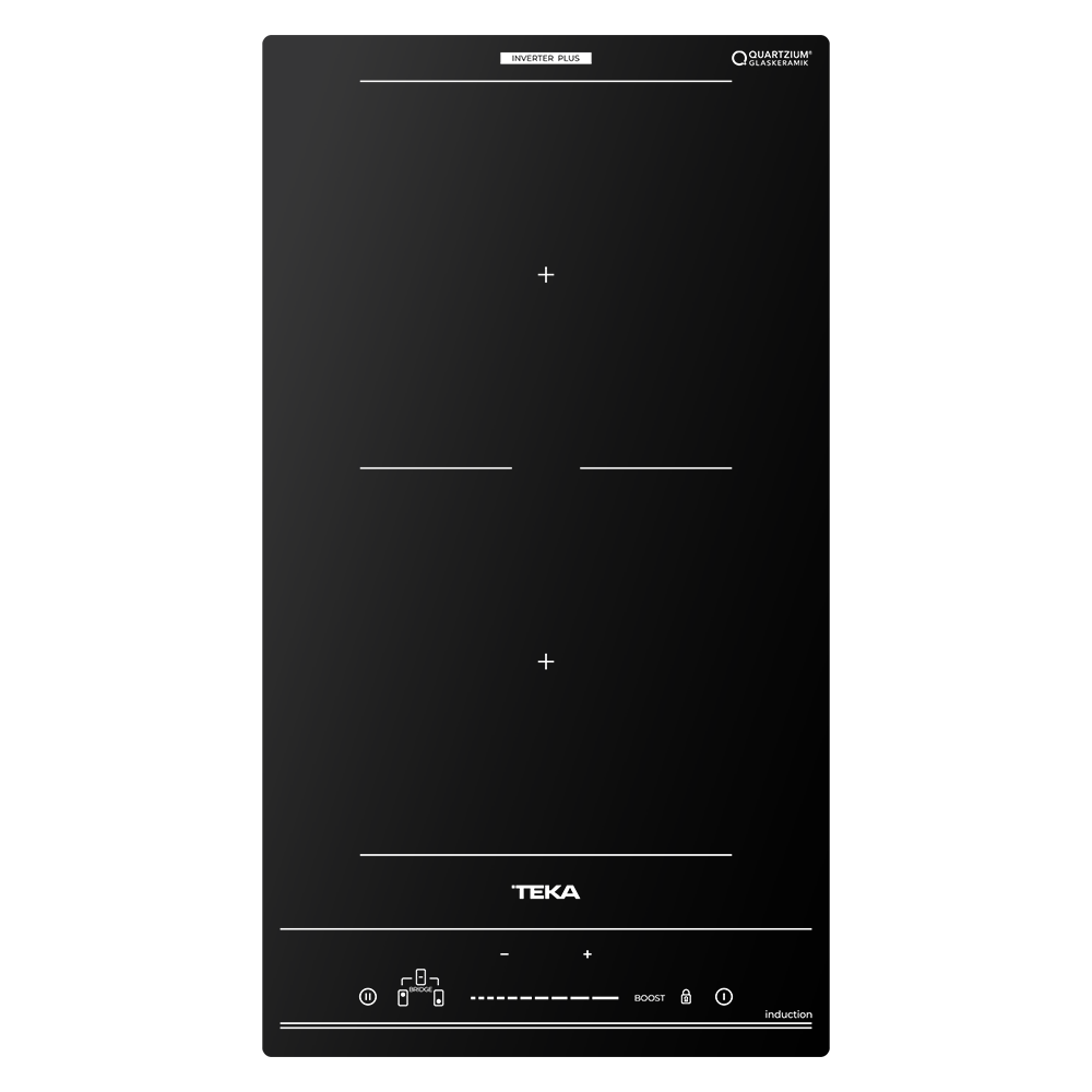 VI2.1SSM BK 30cm modular induction hob with touch control