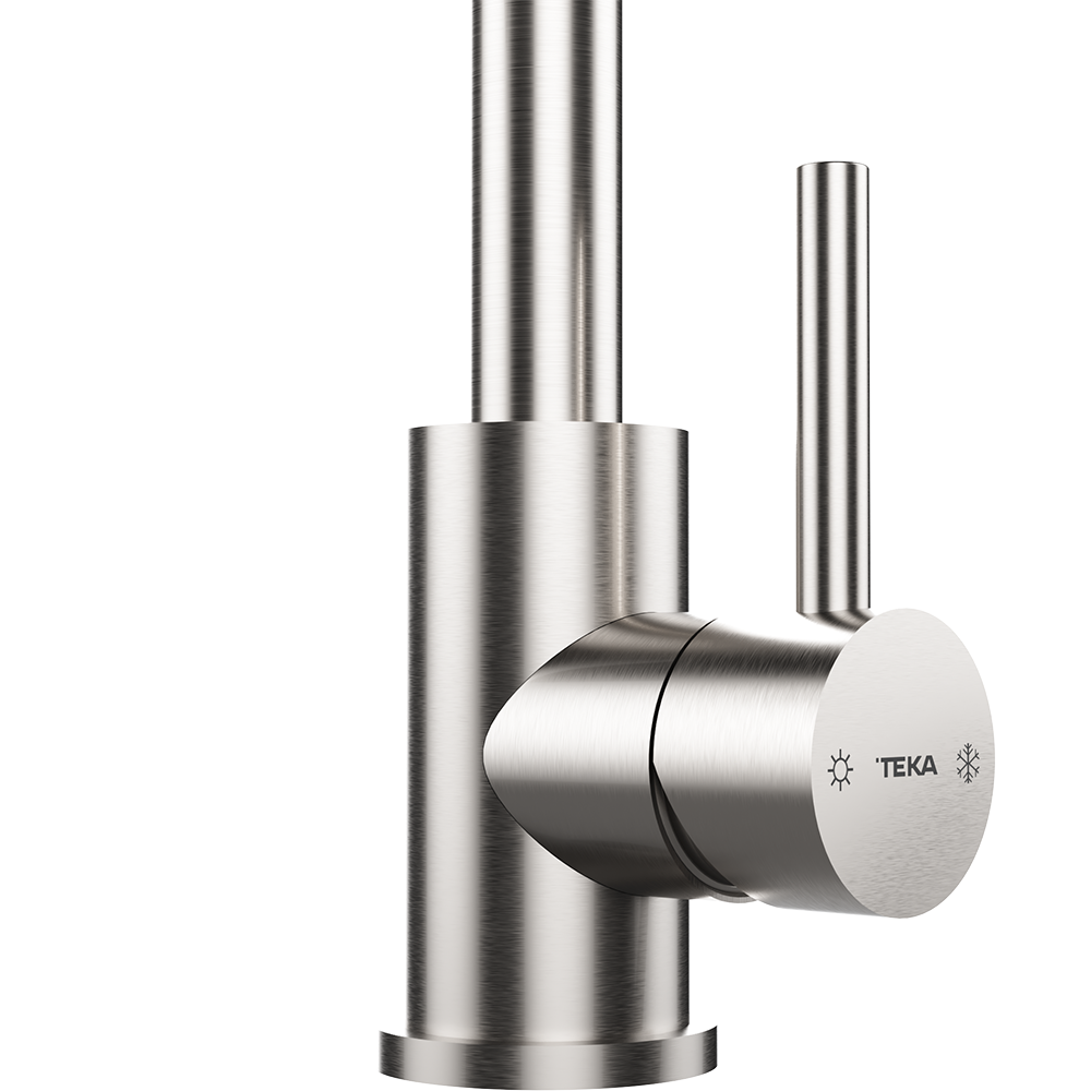 UNI 9310 XP Stainless steel single lever kitchen ECO tap