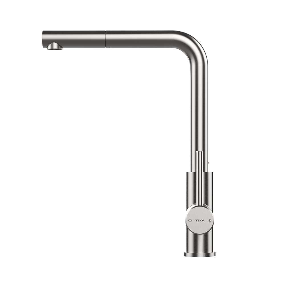 UNI 9331 XP Stainless steel single lever kitchen ECO tap