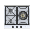 Mayer MMSS360HI three-zone stainless steel gas hob, LPG, 580 mm wide