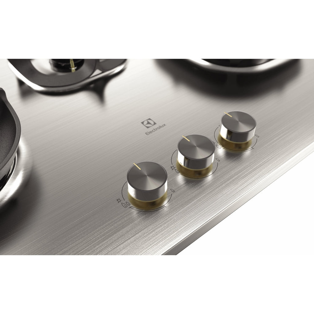 Electrolux EHG8351SCP three-burner built-in gas hob, further view 4