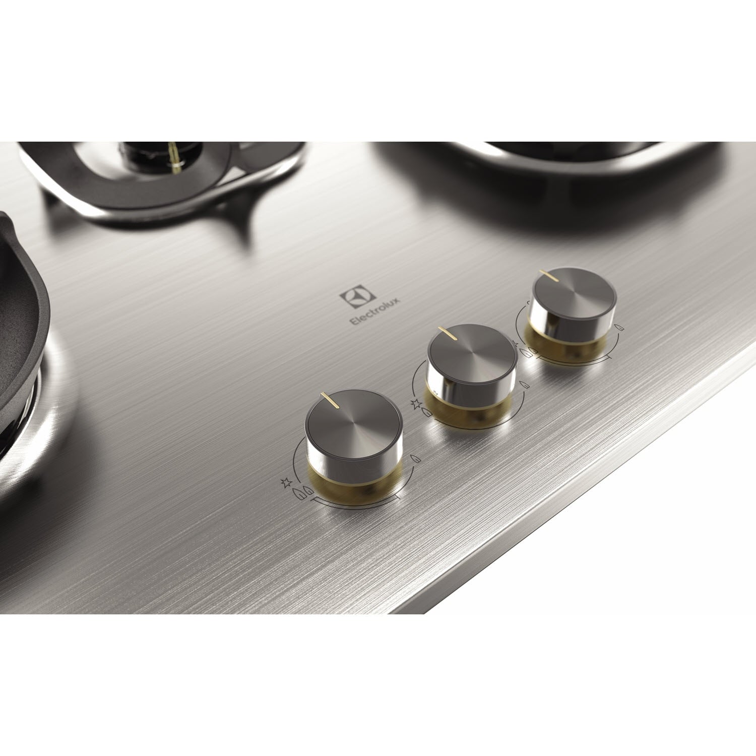 Electrolux EHG8351SCP three-burner built-in gas hob, further view 4