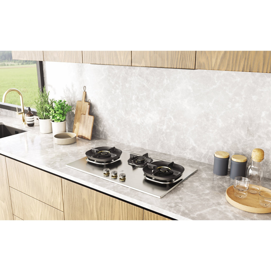 Electrolux EHG8351SCP three-burner built-in gas hob, further view 5
