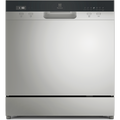 EFC3862MS 55cm compact dishwasher with 8 place settings - Stainless steel