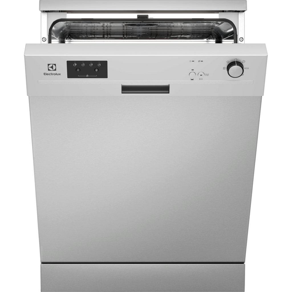 EFF1460VSA 60cm freestanding dishwasher with 14 place settings - Stainless steel