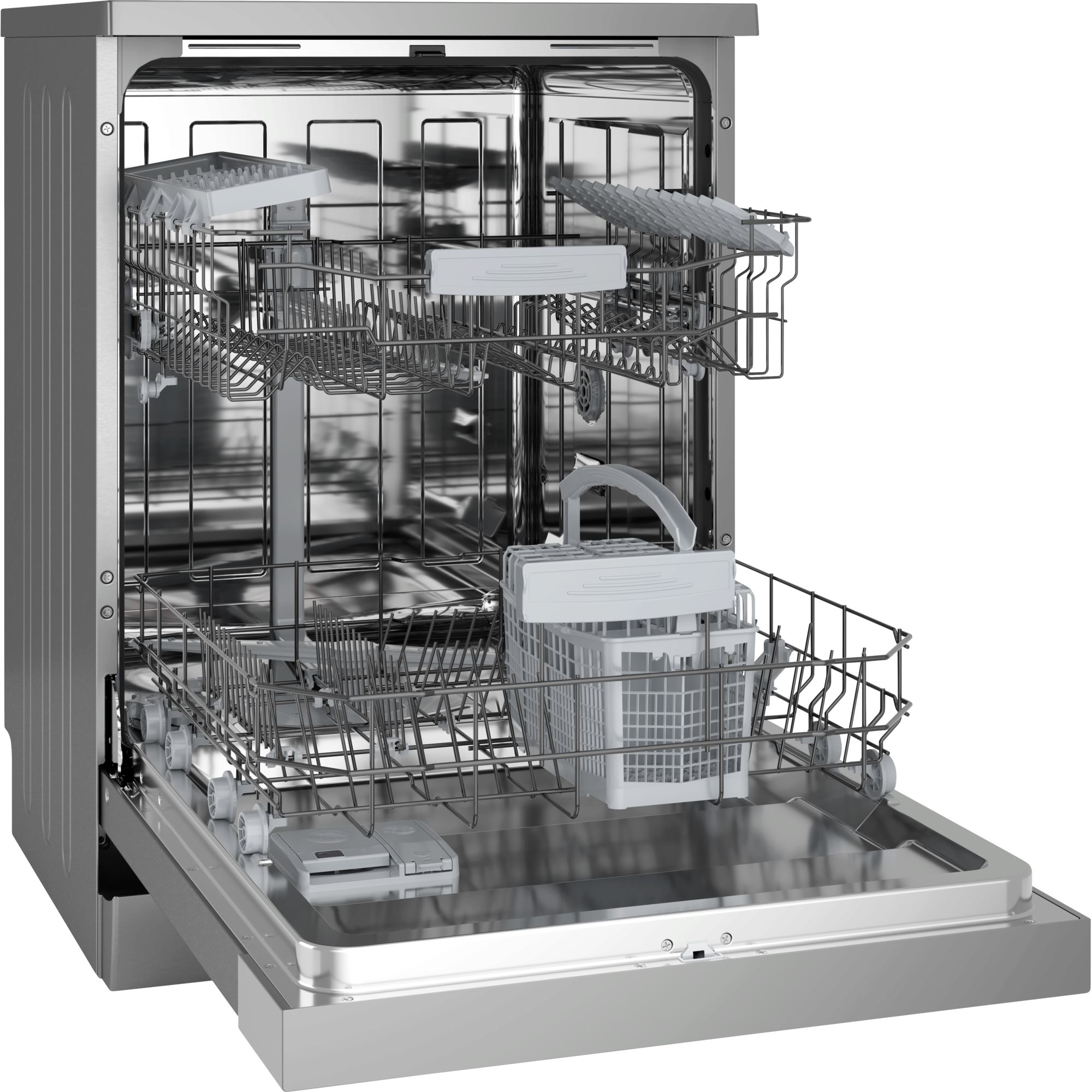 EFF1460VSA 60cm freestanding dishwasher with 14 place settings - Stainless steel