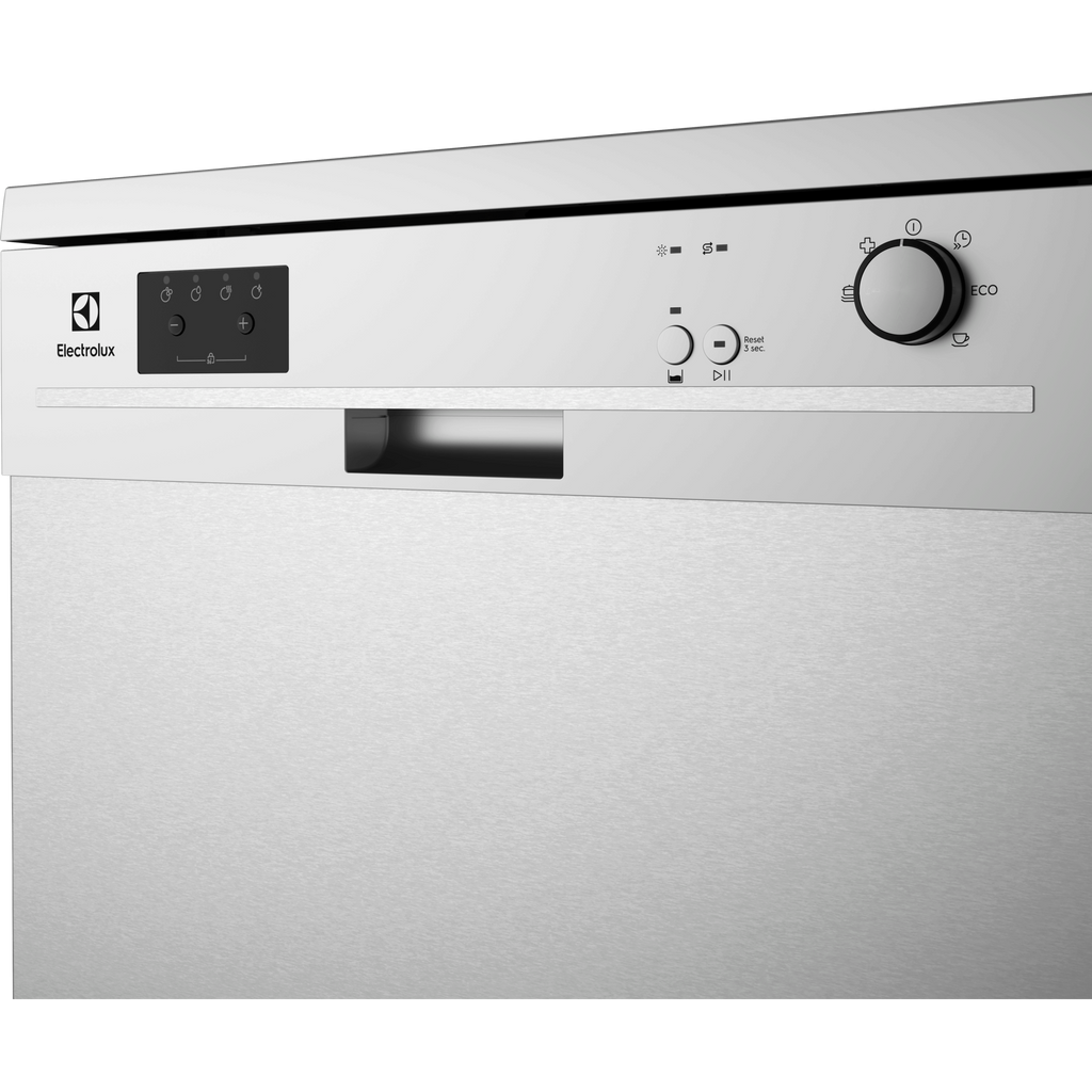EFF1460VSA 60cm freestanding dishwasher with 14 place settings - Stainless steel