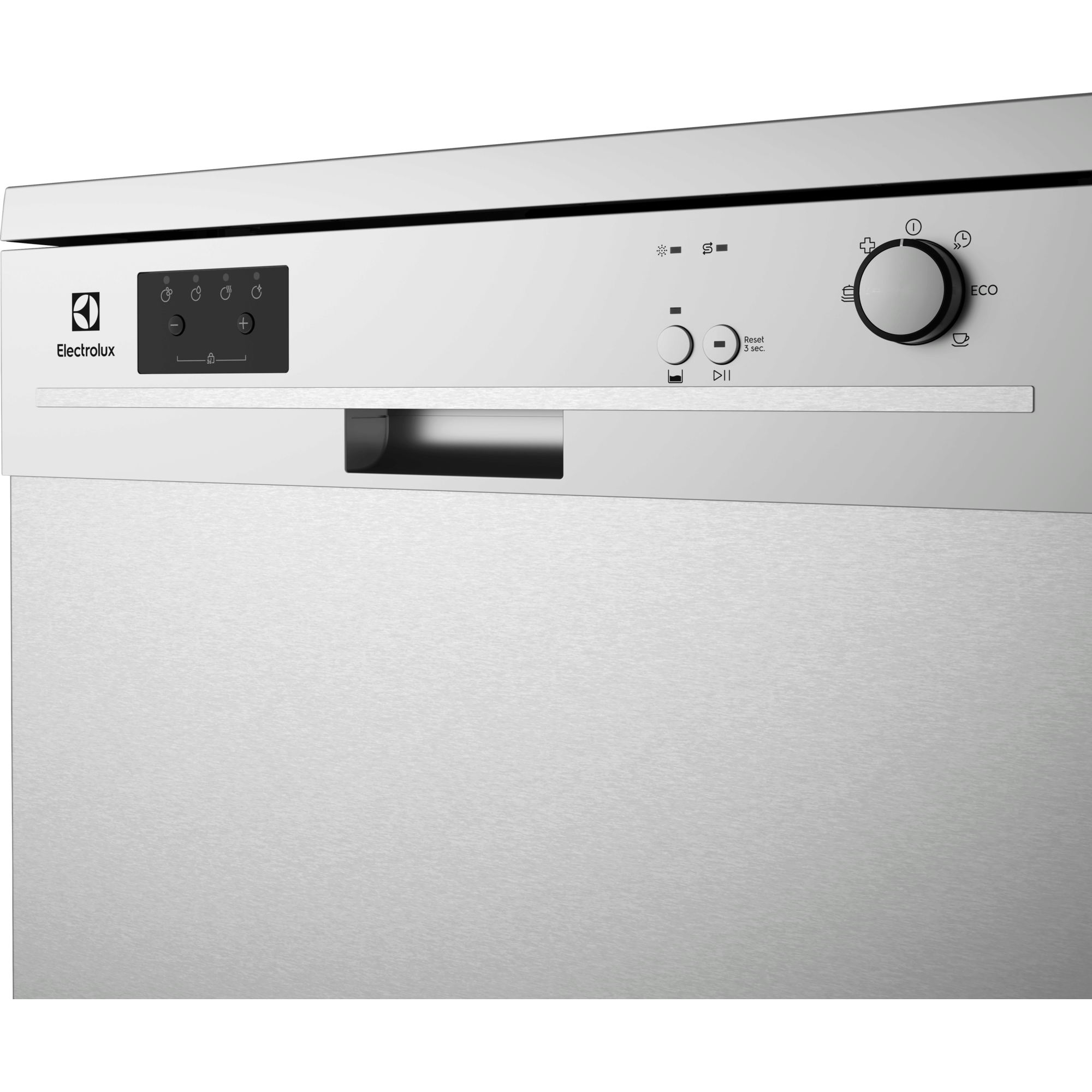 EFF1460VSA 60cm freestanding dishwasher with 14 place settings - Stainless steel