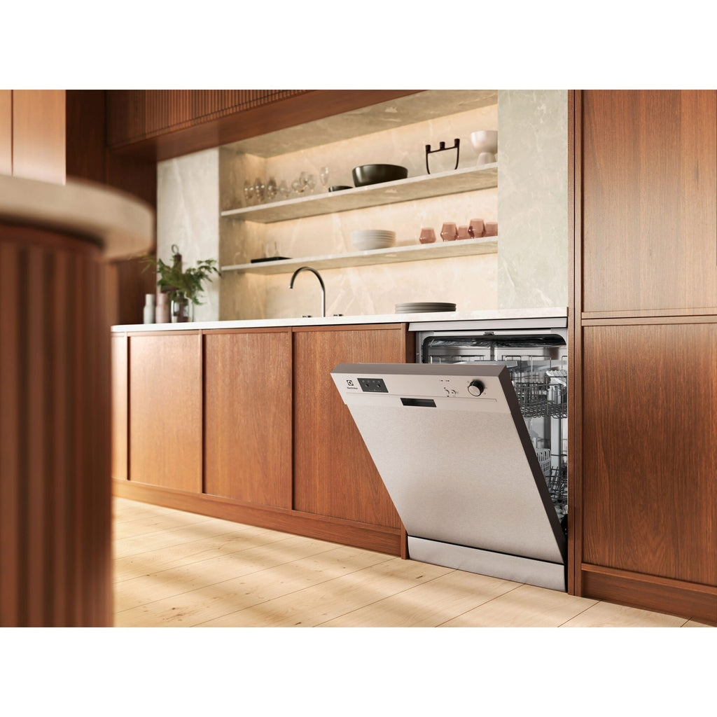 EFF1460VSA 60cm freestanding dishwasher with 14 place settings - Stainless steel