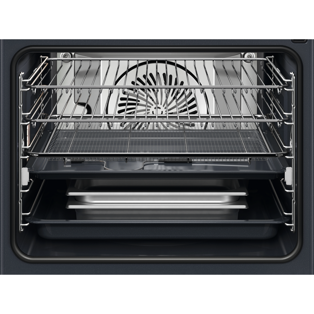 KOAAS3ST 60cm built-in steam oven cavity with shelves and trays
