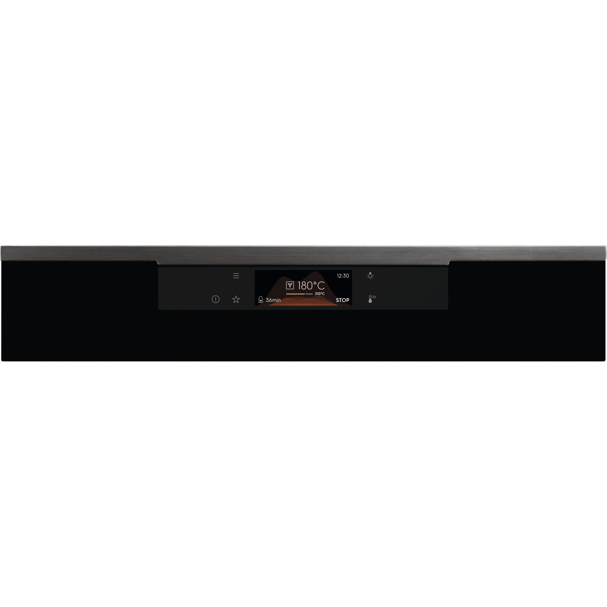 KODDP39H 60cm 600 SenseCook SteamBake built-in steam oven control panel and display