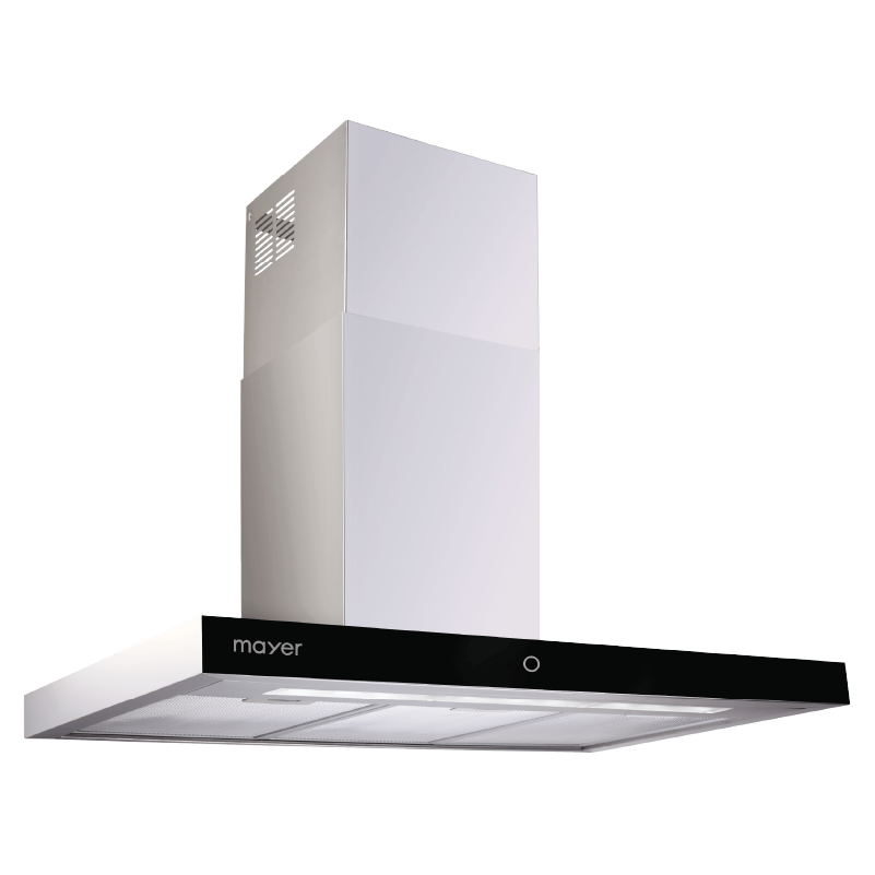 Mayer MMCH407I chimney cooker hood, 900 mm wide