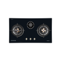 Mayer MMGH7731HI three-burner glass gas hob, LPG, 786 mm wide