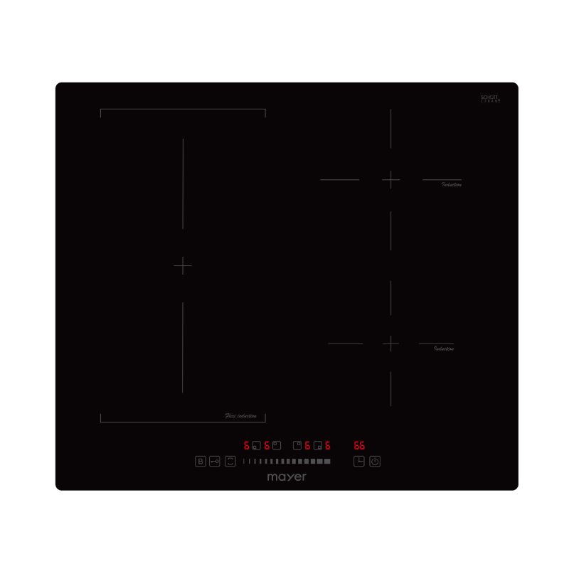 Mayer MMIH603FZ three-zone flexi induction hob, further view 2