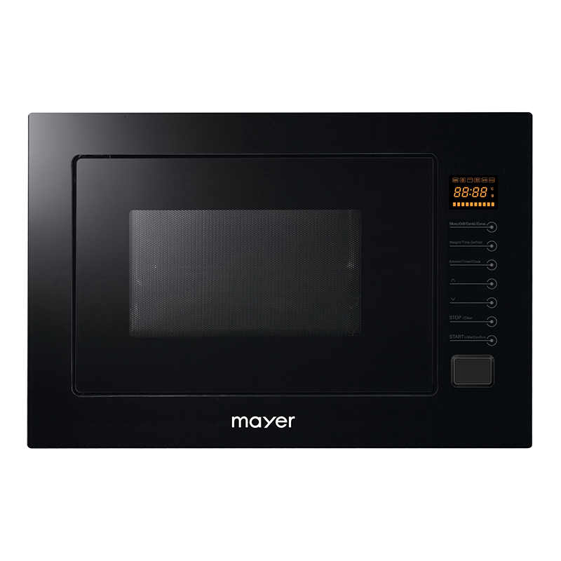 Mayer MMWG25B built-in microwave oven with grill, 25 litres