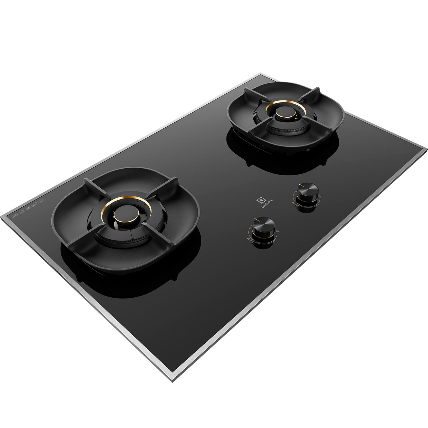 Electrolux EHG8250BEP two-burner built-in gas hob, further view 3