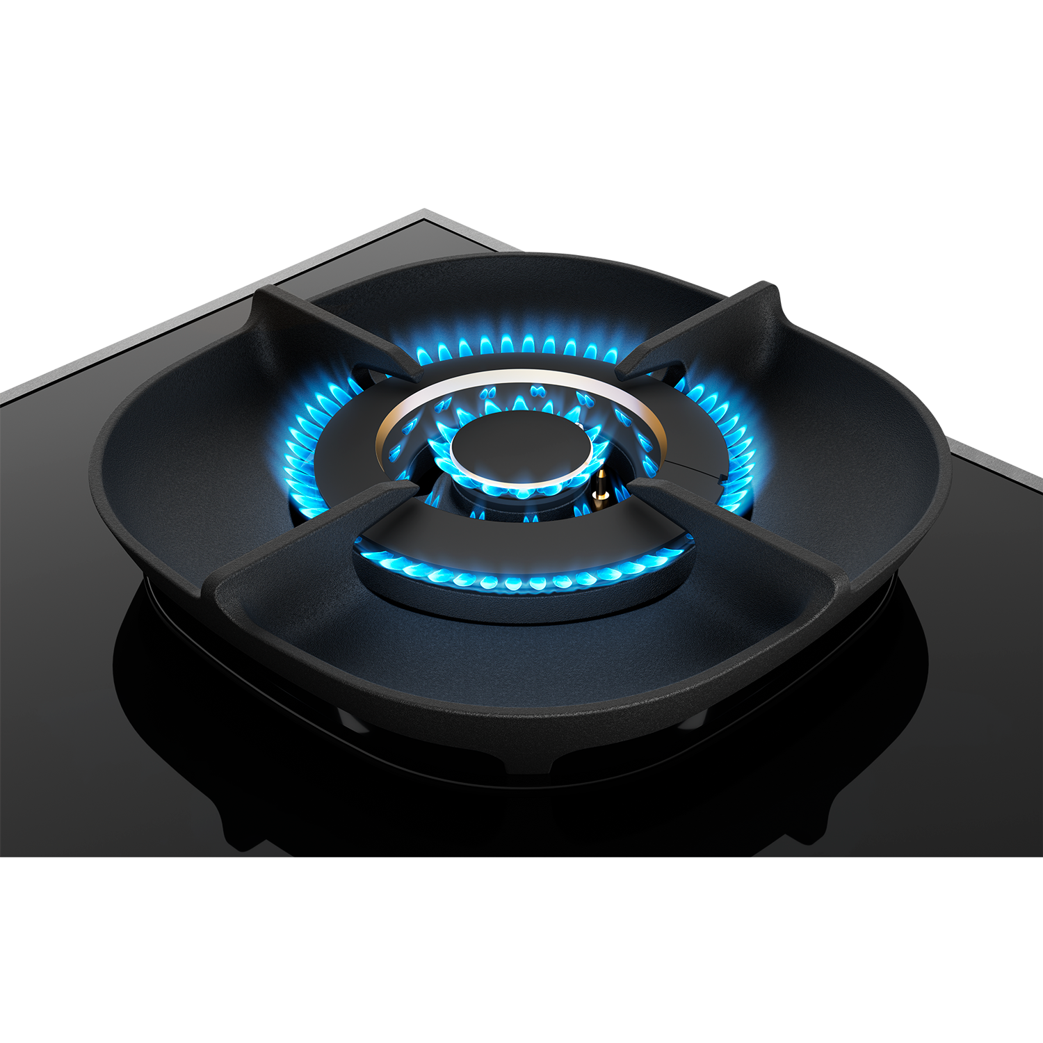 Electrolux EHG8250BEP two-burner built-in gas hob, further view 4