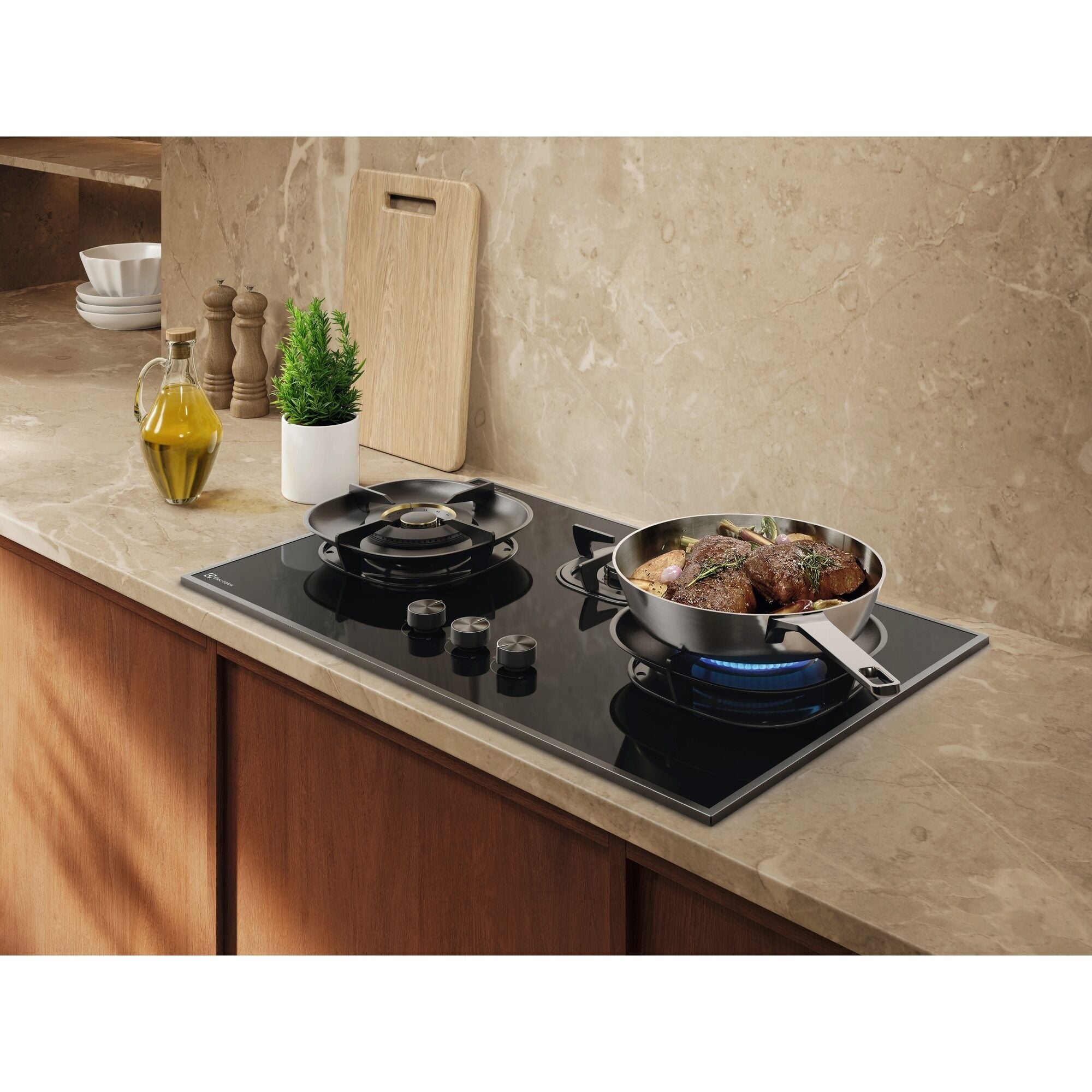 Electrolux EHG8363BFP 300 Series built-in gas hob, further view 8