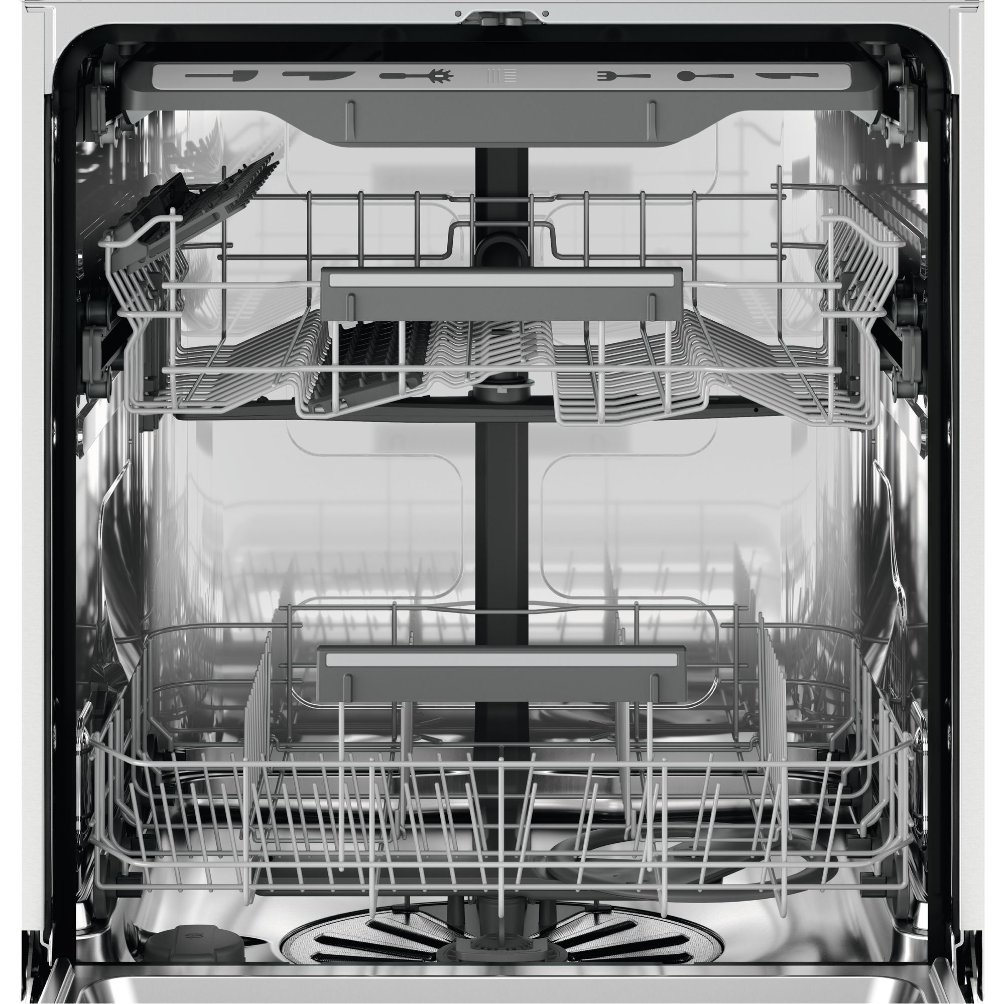EEM48301L 60cm built-in dishwasher with 14 place settings - White