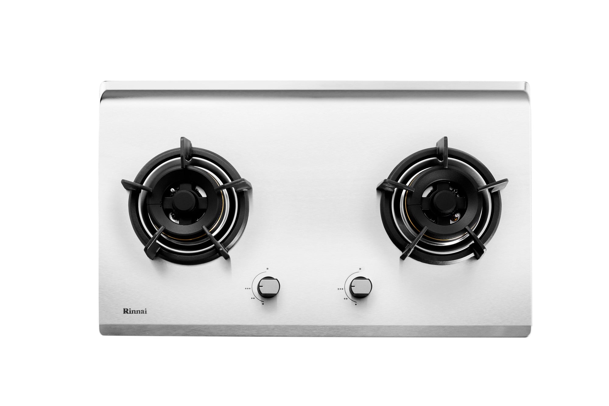 Rinnai RB-72S 2 burner built-in hob, stainless steel, 760 mm wide (Town Gas)