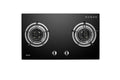 Rinnai RB-782G 2 burner built-in hob, tempered glass, 780 mm wide (Town Gas)