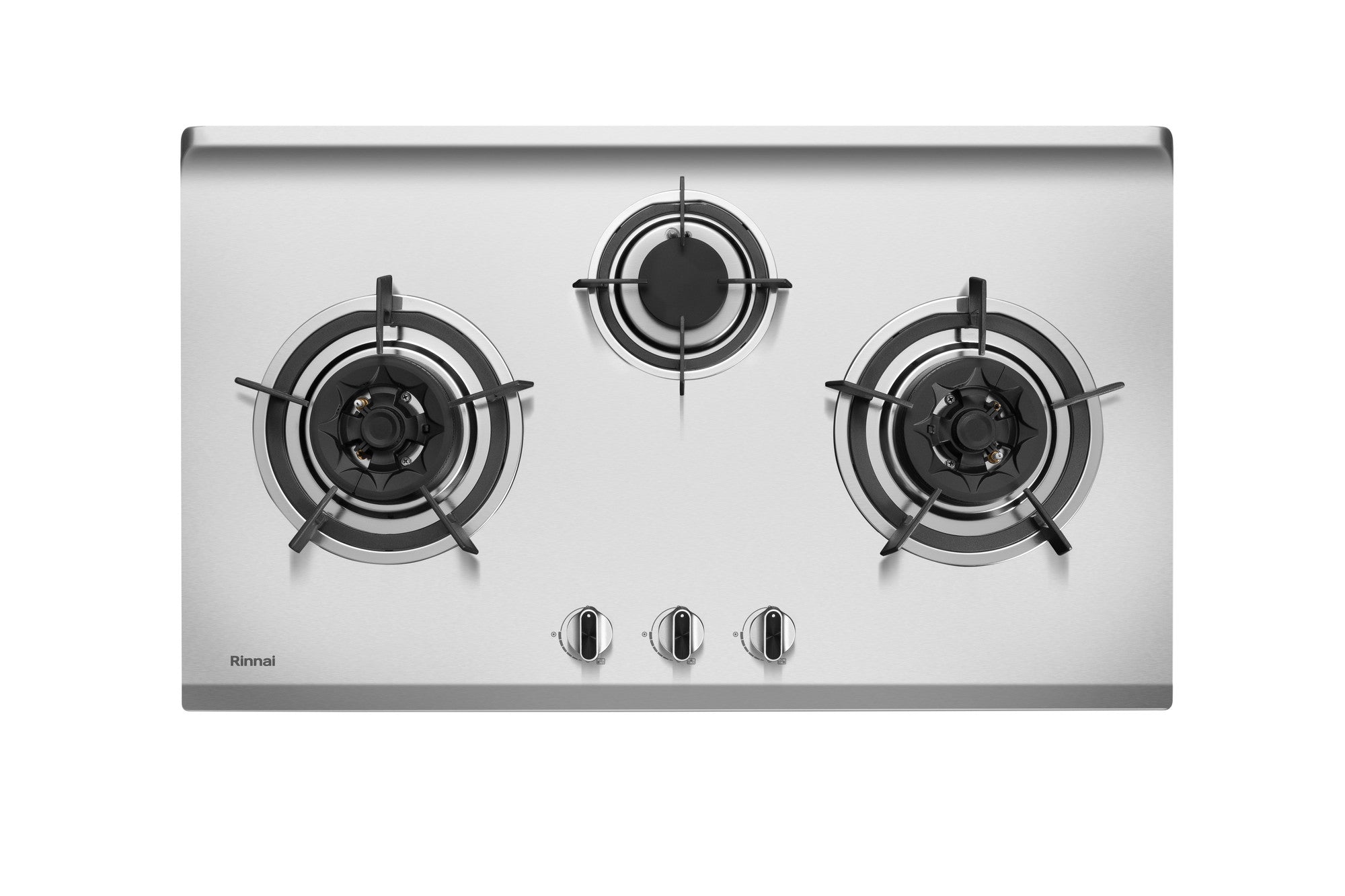 Rinnai RB-983S 3 burner built-in hob, stainless steel, 880 mm wide (LPG)