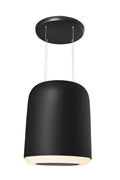 Rinnai RH-D3154-BKR pendant island cooker hood, black, 410 mm wide