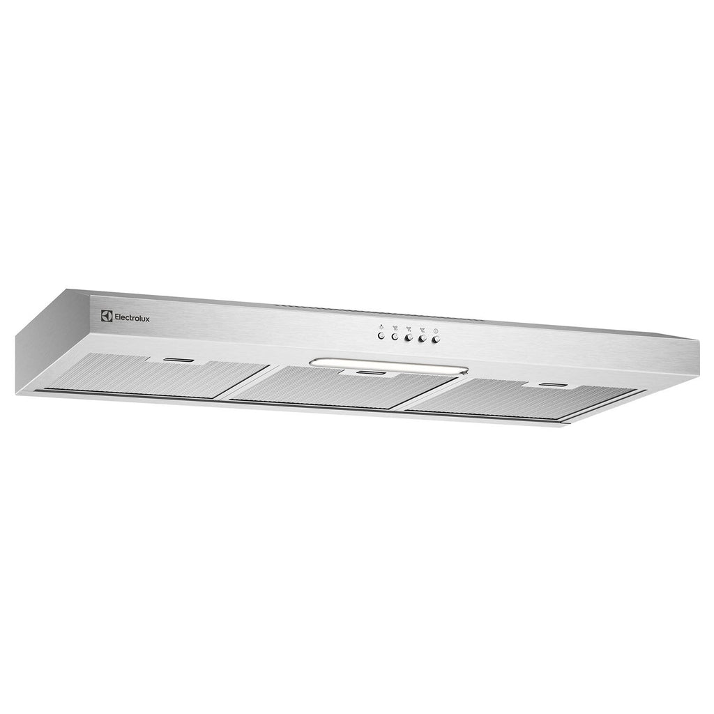 ECF9214X 90cm fixed extractor hood, angled view