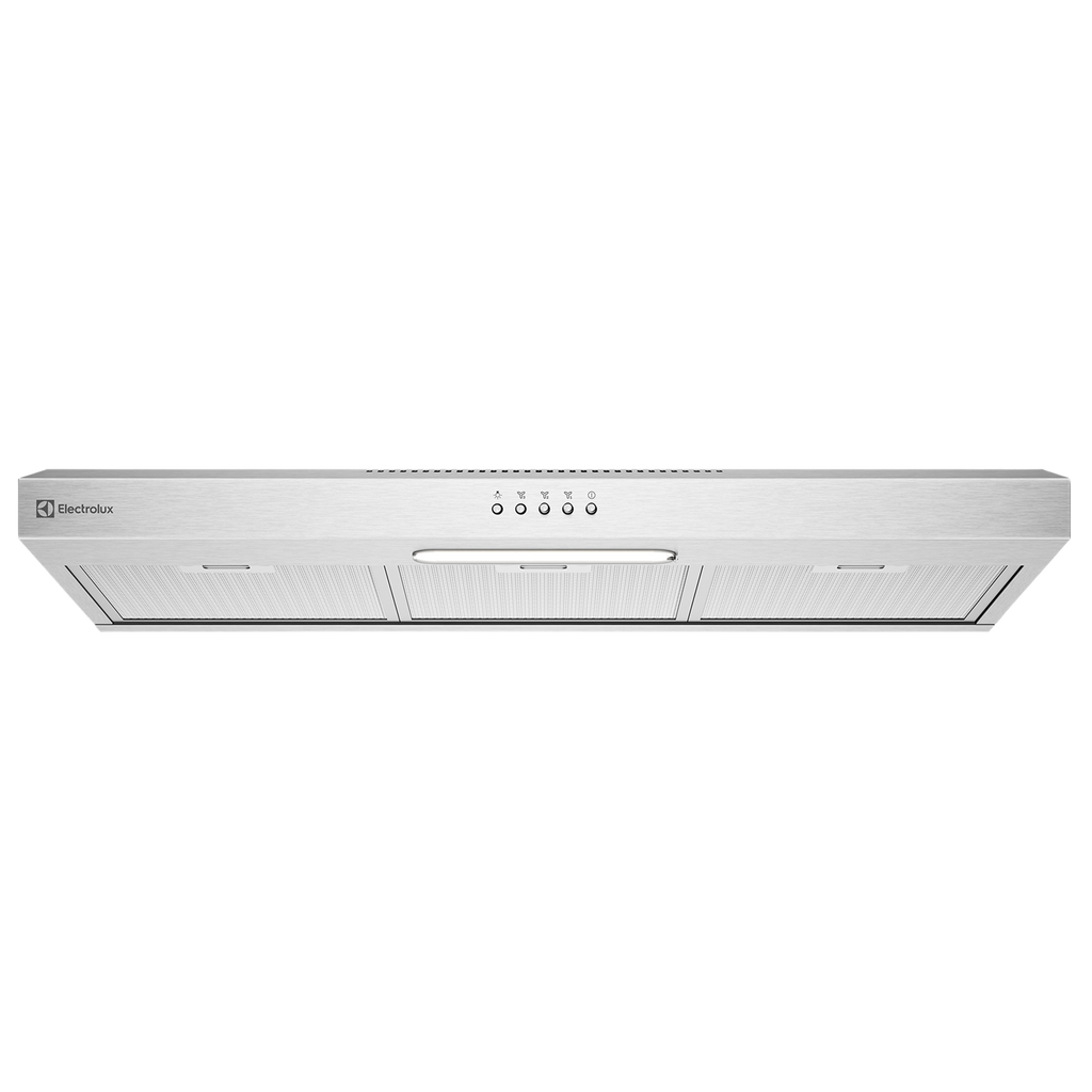 ECF9214X 90cm stainless steel fixed extractor hood, front view