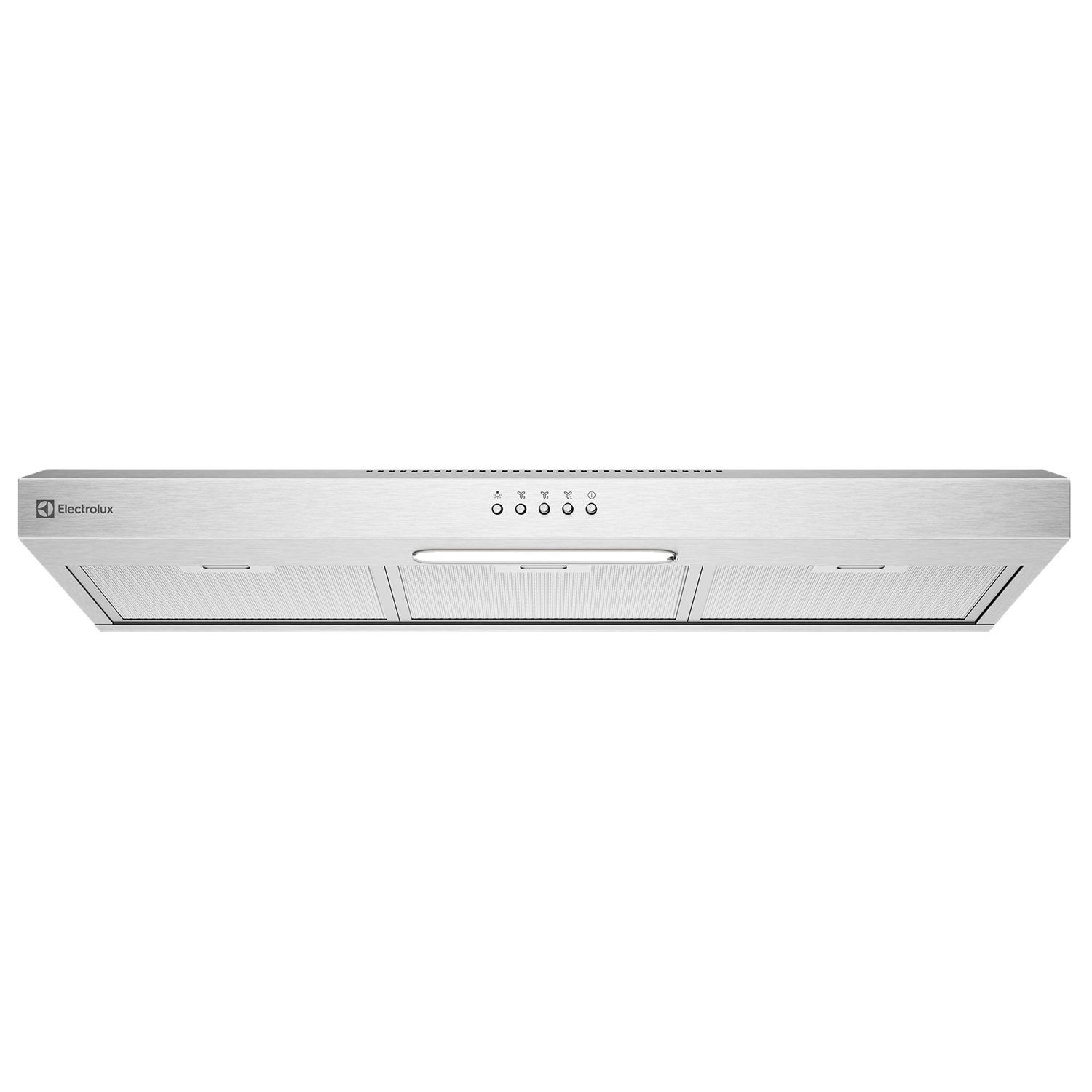 ECF9214X 90cm stainless steel fixed extractor hood, front view